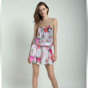 Abercrombie & Fitch Women's Floral Spaghetti Strap Mini Sundress Size S